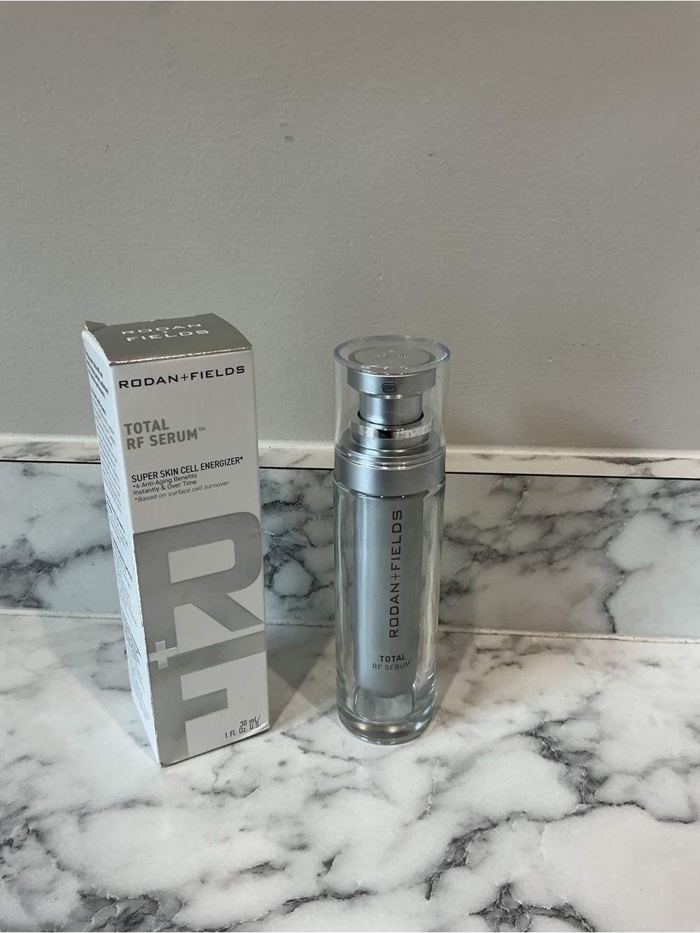 Rodan + Fields Total RF Serum - Silver and Clear Packaging